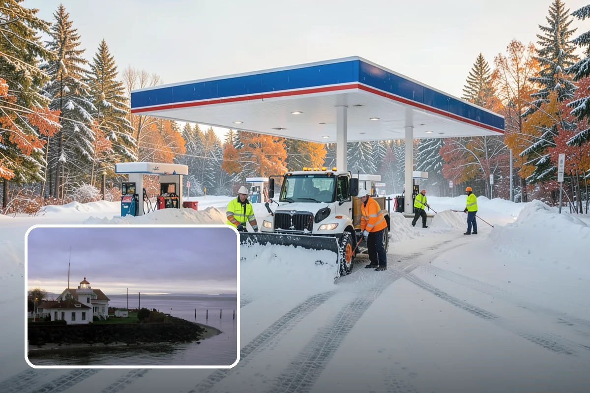 Dumpster Enclosure Clearing in Mukilteo, Snohomish County, WA - Keeps waste and recycling pickups on schedule through winter weather