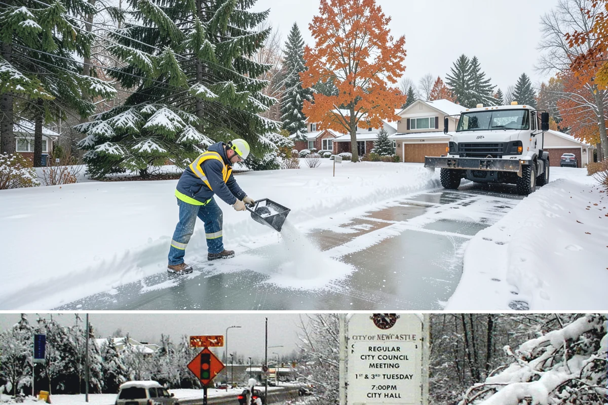 Dumpster Enclosure Clearing in Newcastle, King County, WA - Best scheduled the night before or morning of your regular collection day throughout our November-to-March snow season.