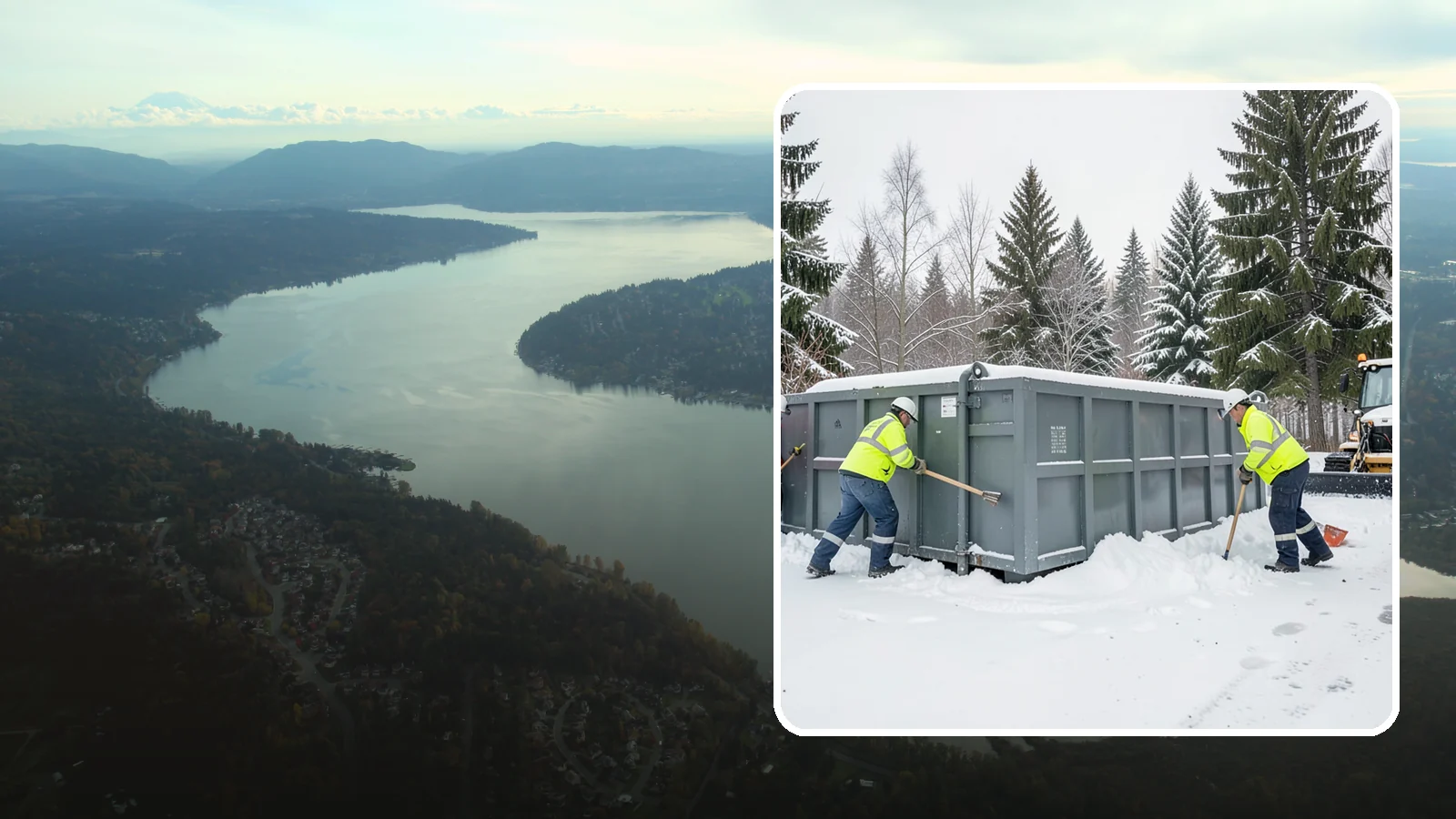 Dumpster Enclosure Clearing in Sammamish, King County, WA - We clear the tight footprint around gated dumpster enclosures so waste haulers and staff can reach bins safely after Western...