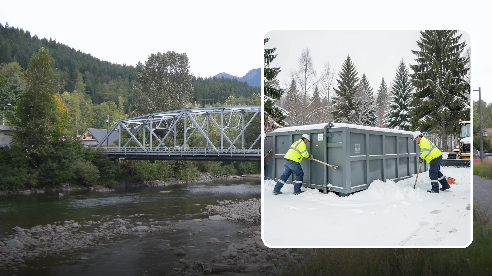 Dumpster Enclosure Clearing in Skykomish, King County, WA - We clear the tight footprint around gated dumpster enclosures so waste haulers and staff can reach bins safely after Western...