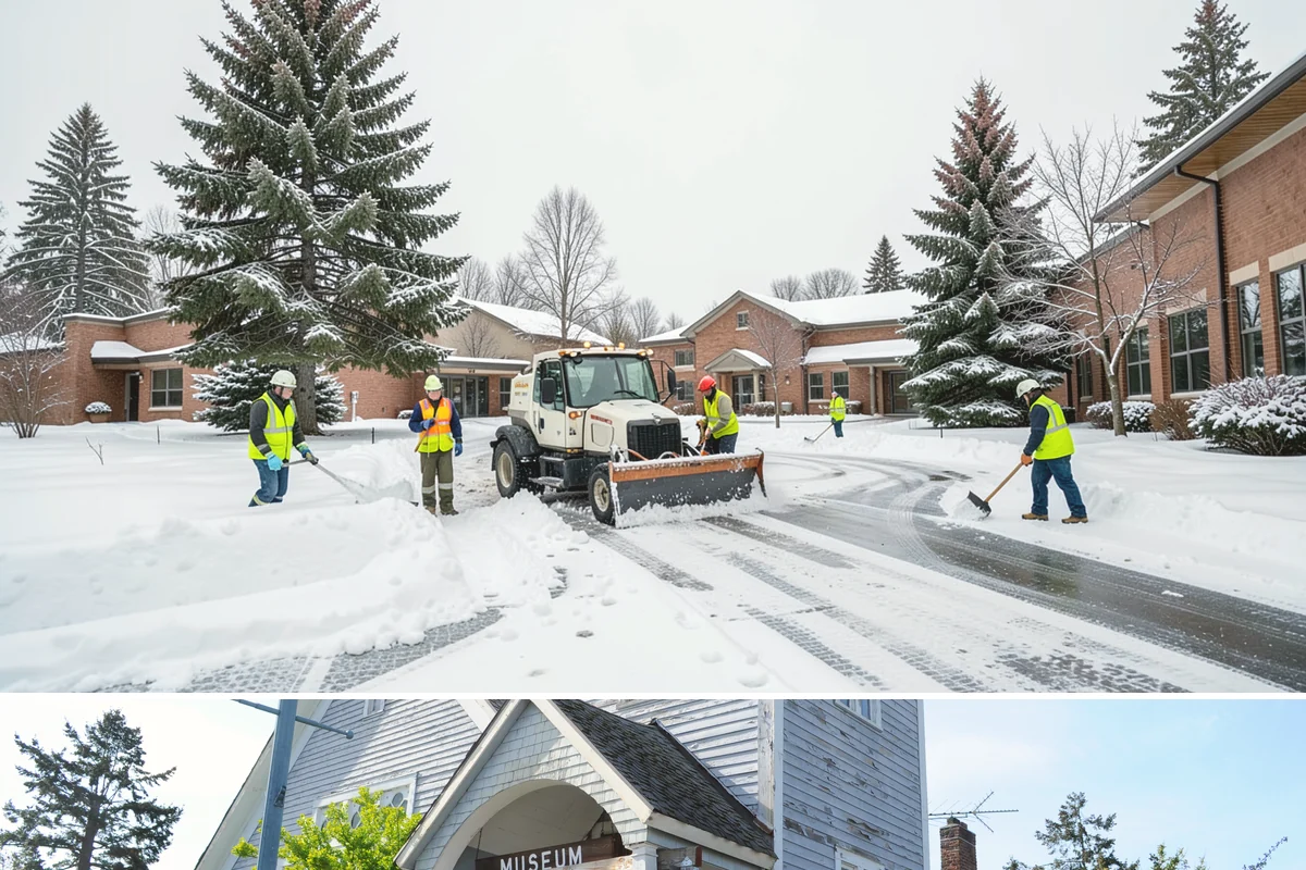Dumpster Enclosure Clearing in Steilacoom, Pierce County, WA - Best scheduled the night before or morning of your regular collection day throughout our November-to-March snow season.