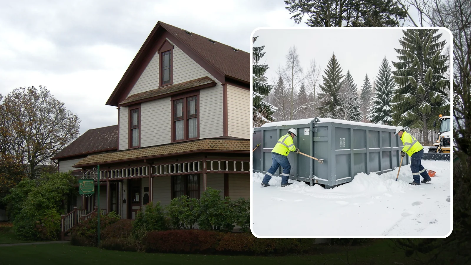 Dumpster Enclosure Clearing in Sumner, Pierce County, WA - We clear the tight footprint around gated dumpster enclosures so waste haulers and staff can reach bins safely after Western...
