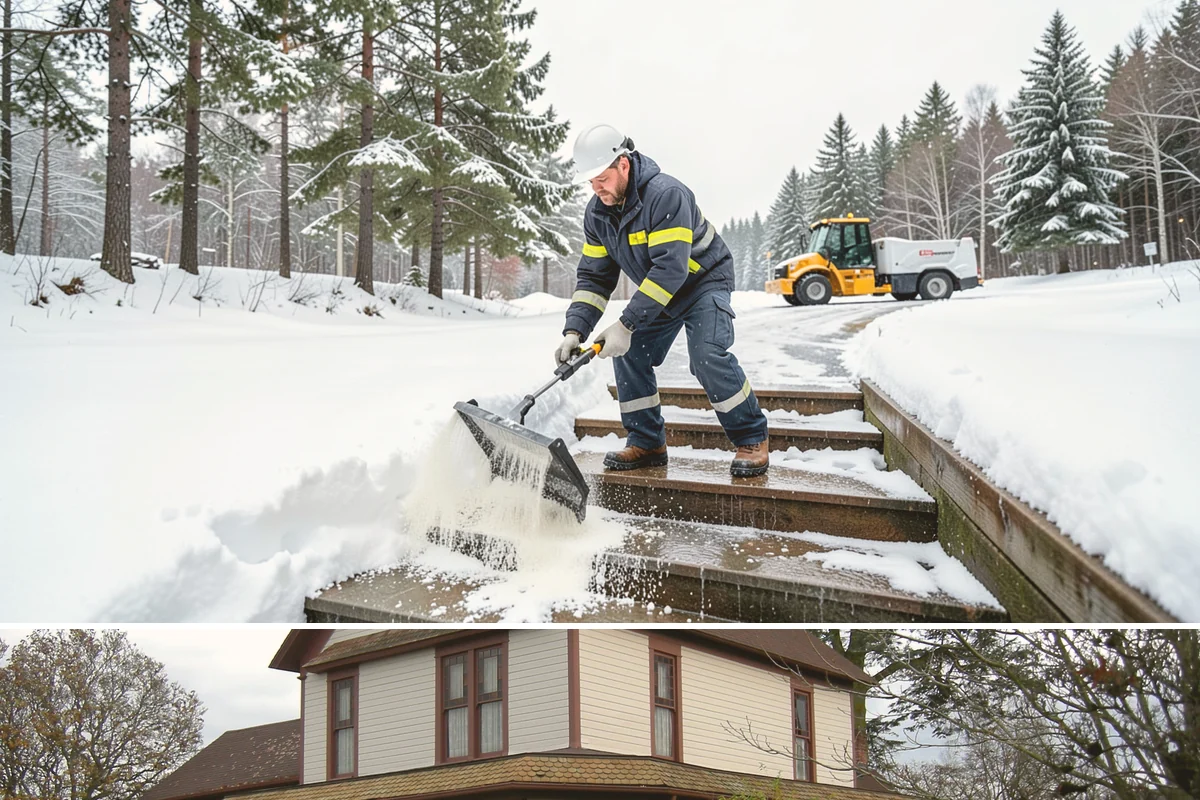 Dumpster Enclosure Clearing in Sumner, Pierce County, WA - Best scheduled the night before or morning of your regular collection day throughout our November-to-March snow season.