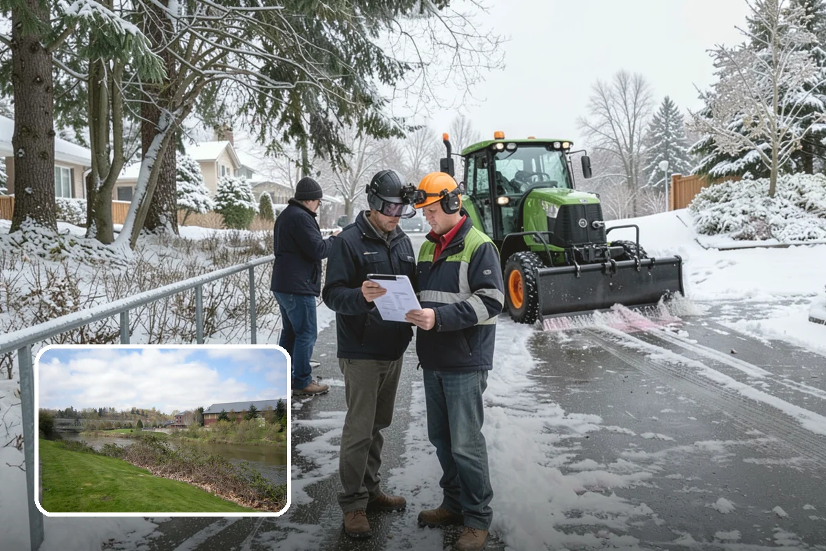 Dumpster Enclosure Clearing in Tukwila, King County, WA - Keeps waste and recycling pickups on schedule through winter weather