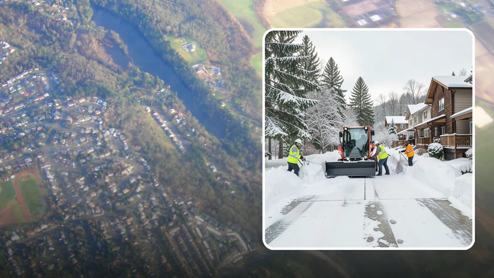 Duplex Snow Removal in Algona, King County, WA - We clear both sides of duplex properties, keeping shared drives and separate entries safe for all occupants.