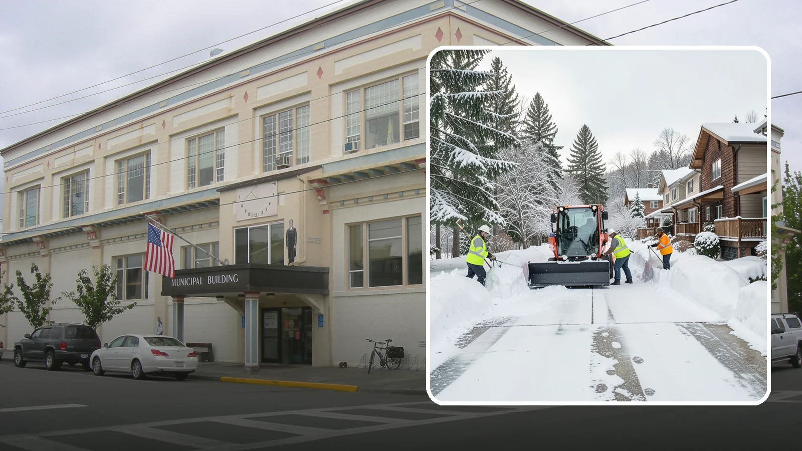 Duplex Snow Removal in Anacortes, Skagit County, WA - We clear both sides of duplex properties, keeping shared drives and separate entries safe for all occupants.