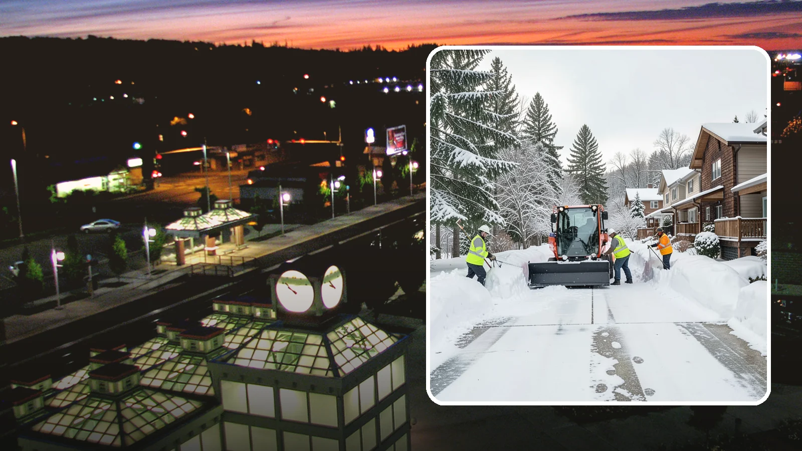 Duplex Snow Removal in Auburn, King County, WA - We clear both sides of duplex properties, keeping shared drives and separate entries safe for all occupants.