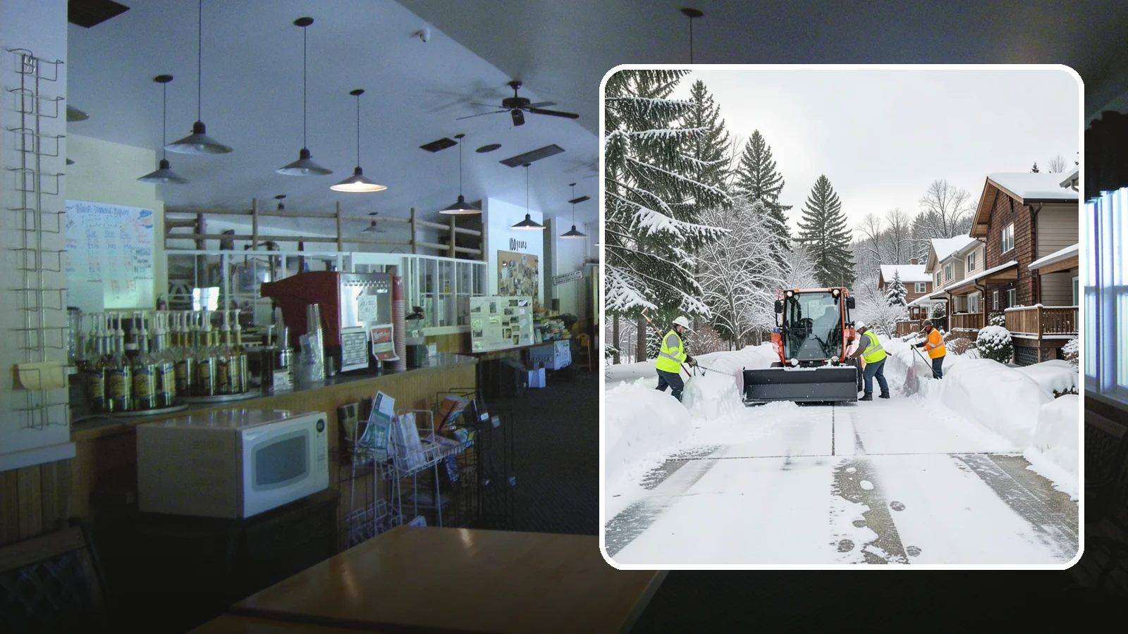 Duplex Snow Removal in Black Diamond, King County, WA - We clear both sides of duplex properties, keeping shared drives and separate entries safe for all occupants.