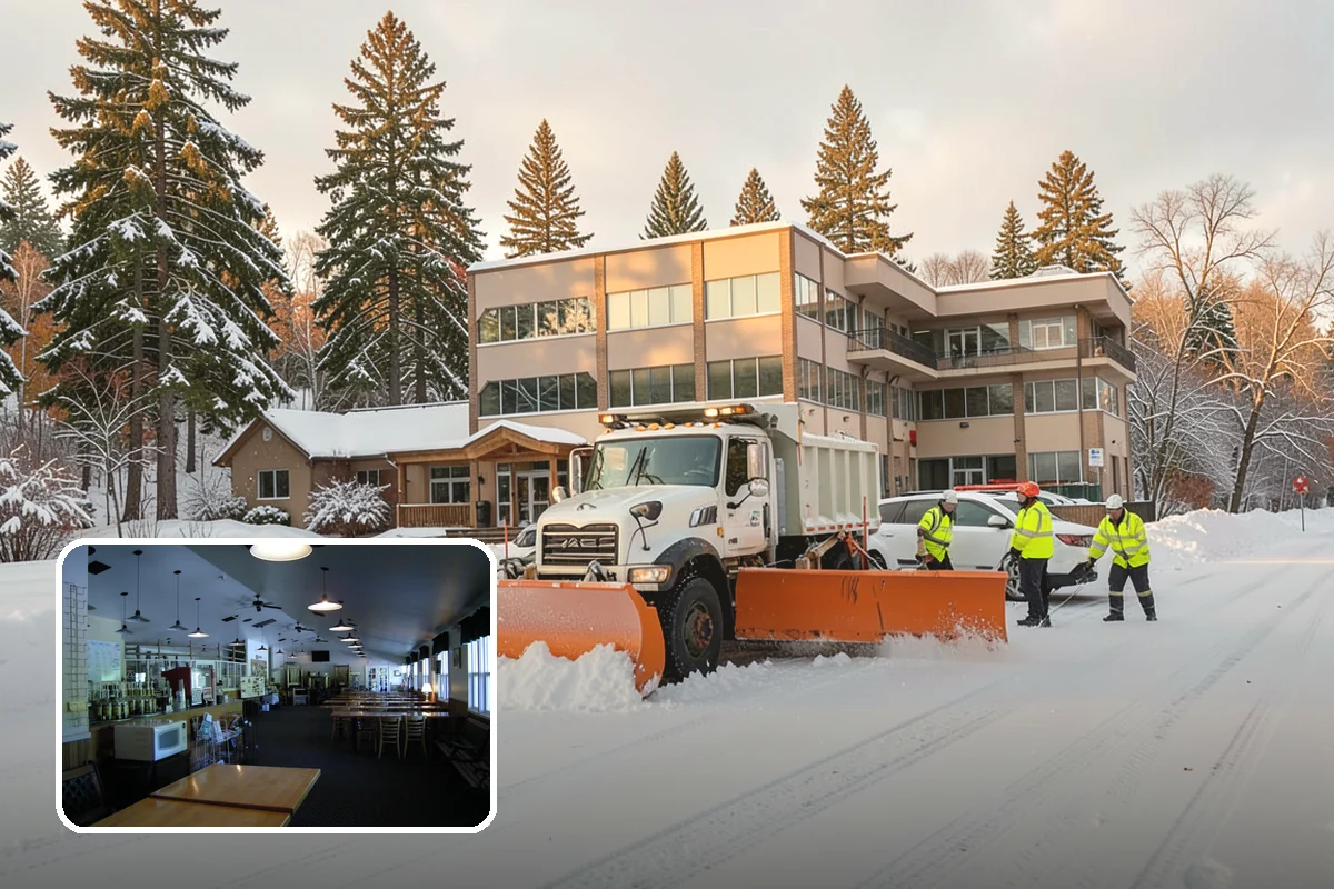Duplex Snow Removal in Black Diamond, King County, WA - Balanced clearing for both units