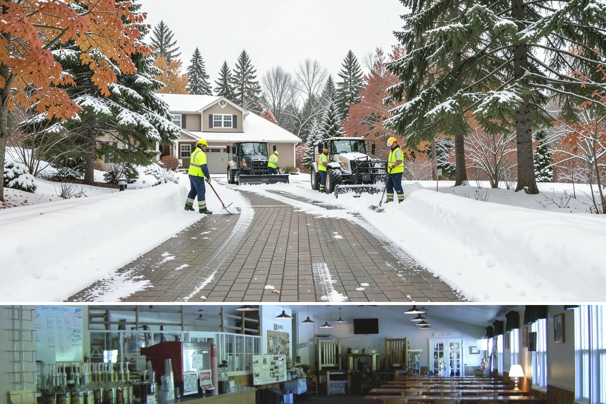Duplex Snow Removal in Black Diamond, King County, WA - Duplex service follows the region's snow season, concentrated from December through February.