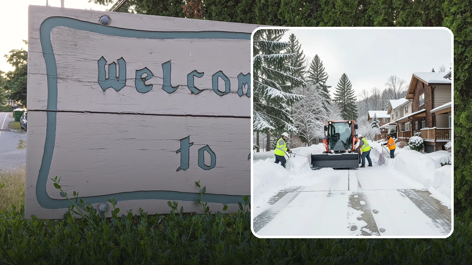Duplex Snow Removal in Brier, Snohomish County, WA - We clear both sides of duplex properties, keeping shared drives and separate entries safe for all occupants.