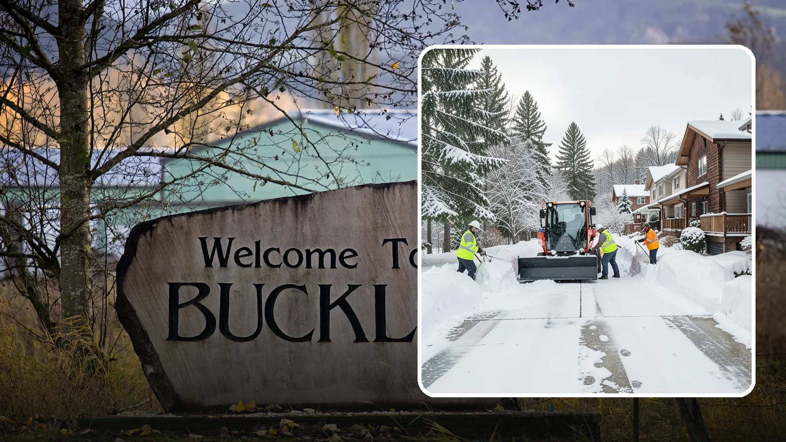 Duplex Snow Removal in Buckley, Pierce County, WA - We clear both sides of duplex properties, keeping shared drives and separate entries safe for all occupants.