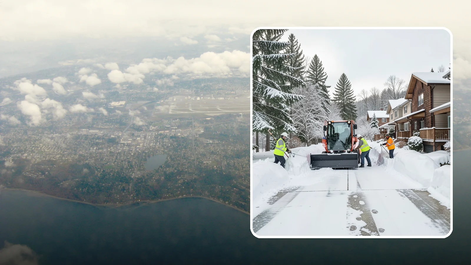 Duplex Snow Removal in Burien, King County, WA - We clear both sides of duplex properties, keeping shared drives and separate entries safe for all occupants.