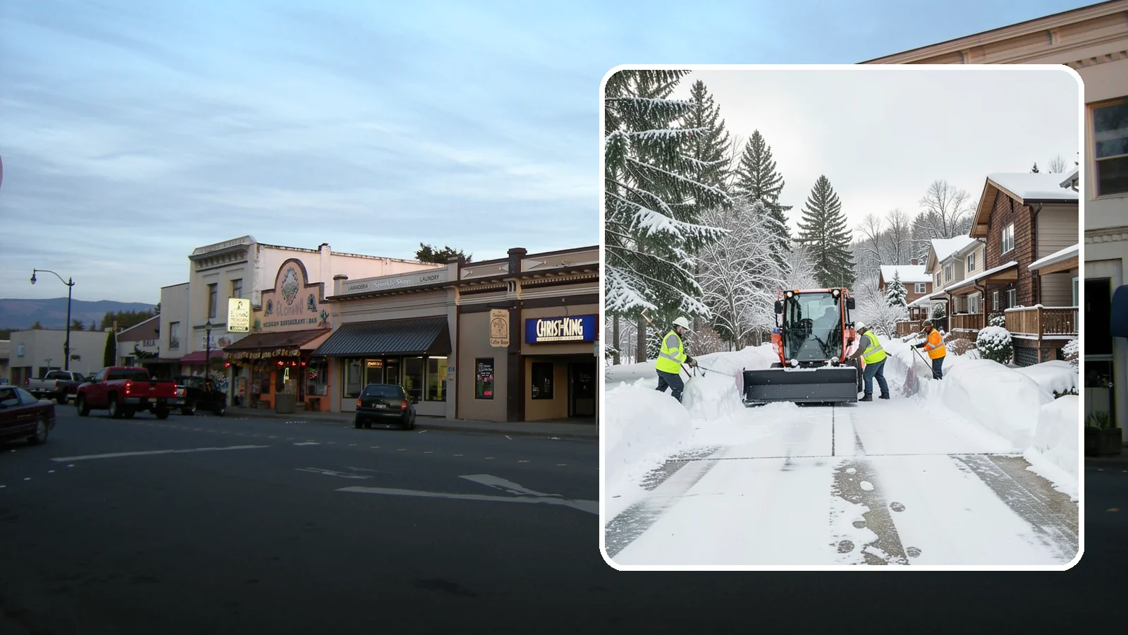 Duplex Snow Removal in Burlington, Skagit County, WA - We clear both sides of duplex properties, keeping shared drives and separate entries safe for all occupants.