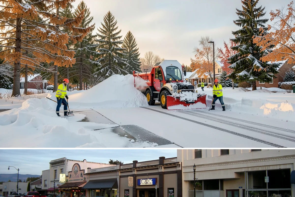Duplex Snow Removal in Burlington, Skagit County, WA - Duplex service follows the region's snow season, concentrated from December through February.