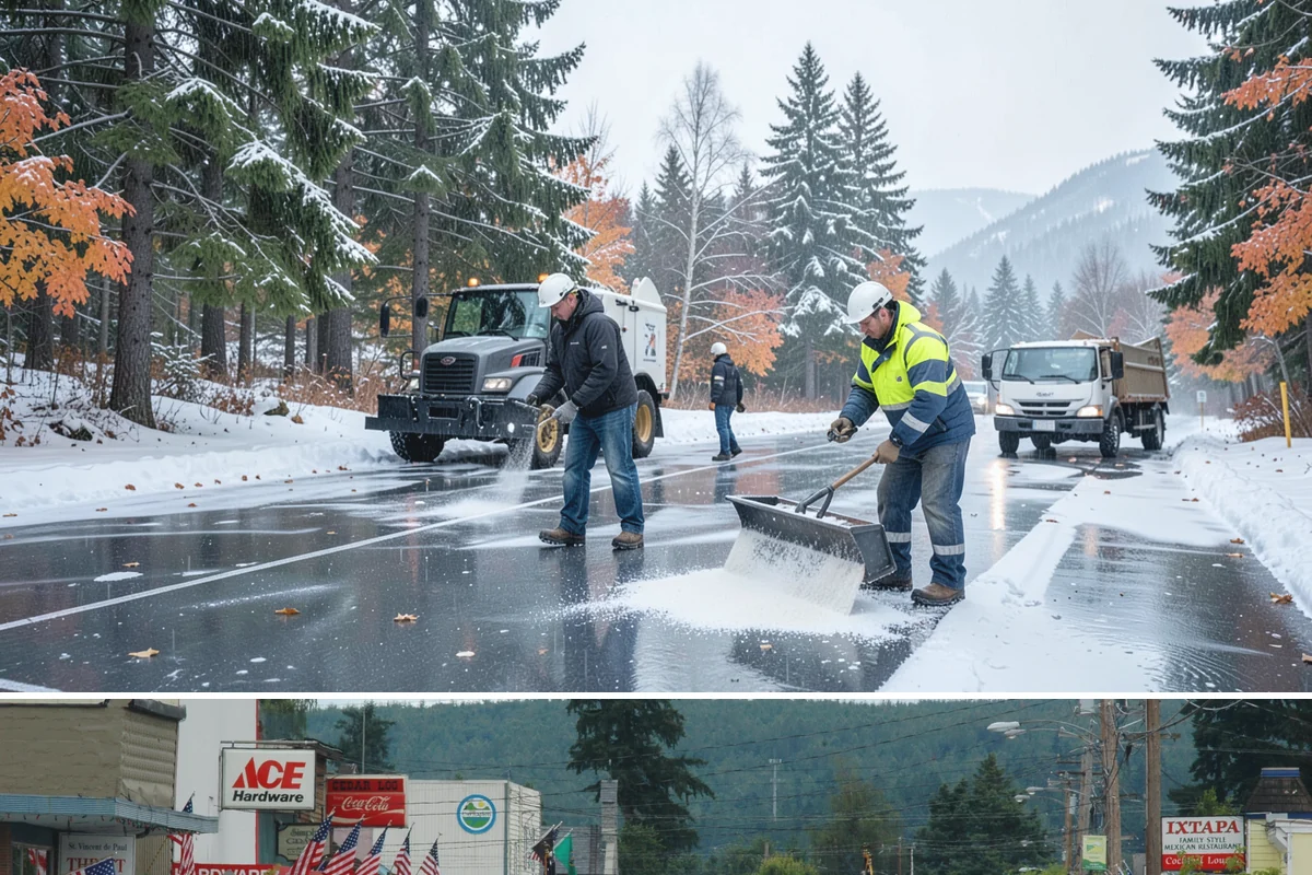 Duplex Snow Removal in Carnation, King County, WA - Duplex service follows the region's snow season, concentrated from December through February.