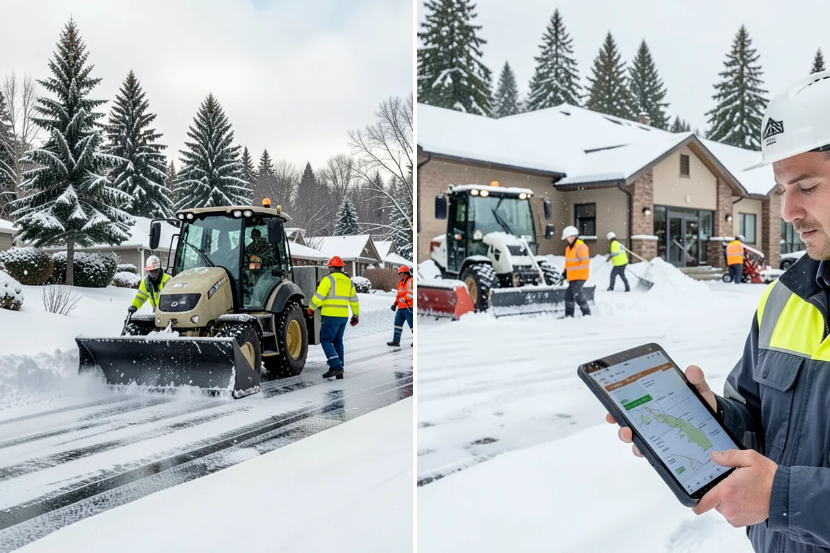 Duplex Snow Removal in Concrete, Skagit County, WA - Confirm shared and separate areas for each side