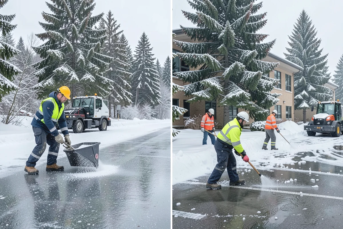 Duplex Snow Removal in Darrington, Snohomish County, WA - Confirm shared and separate areas for each side