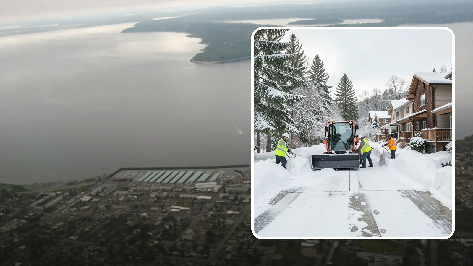 Duplex Snow Removal in Des Moines, King County, WA - We clear both sides of duplex properties, keeping shared drives and separate entries safe for all occupants.