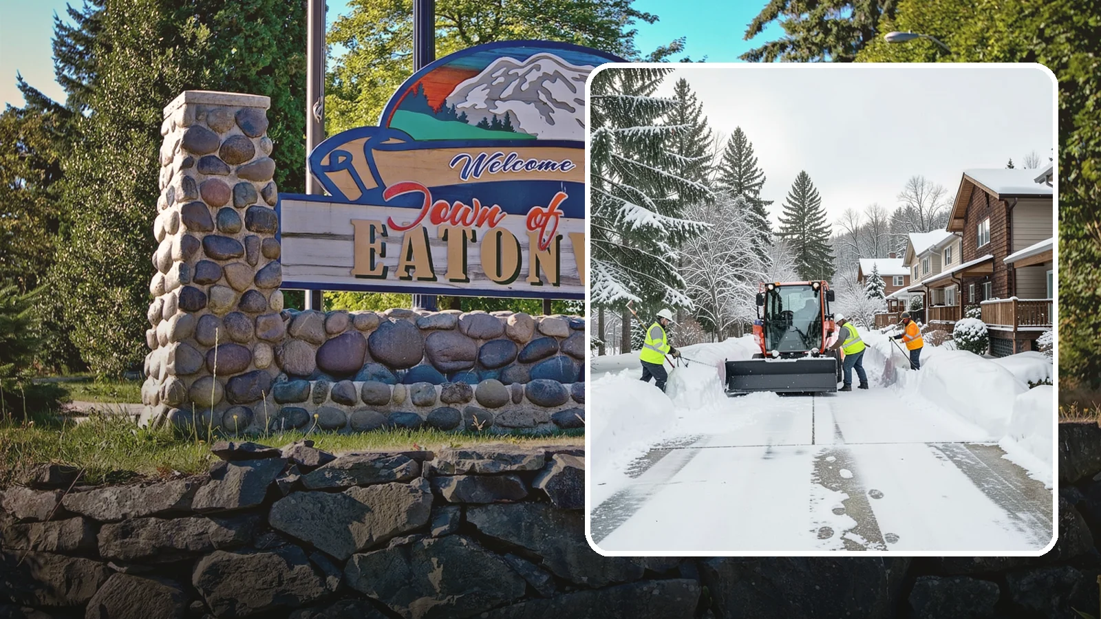 Duplex Snow Removal in Eatonville, Pierce County, WA - We clear both sides of duplex properties, keeping shared drives and separate entries safe for all occupants.