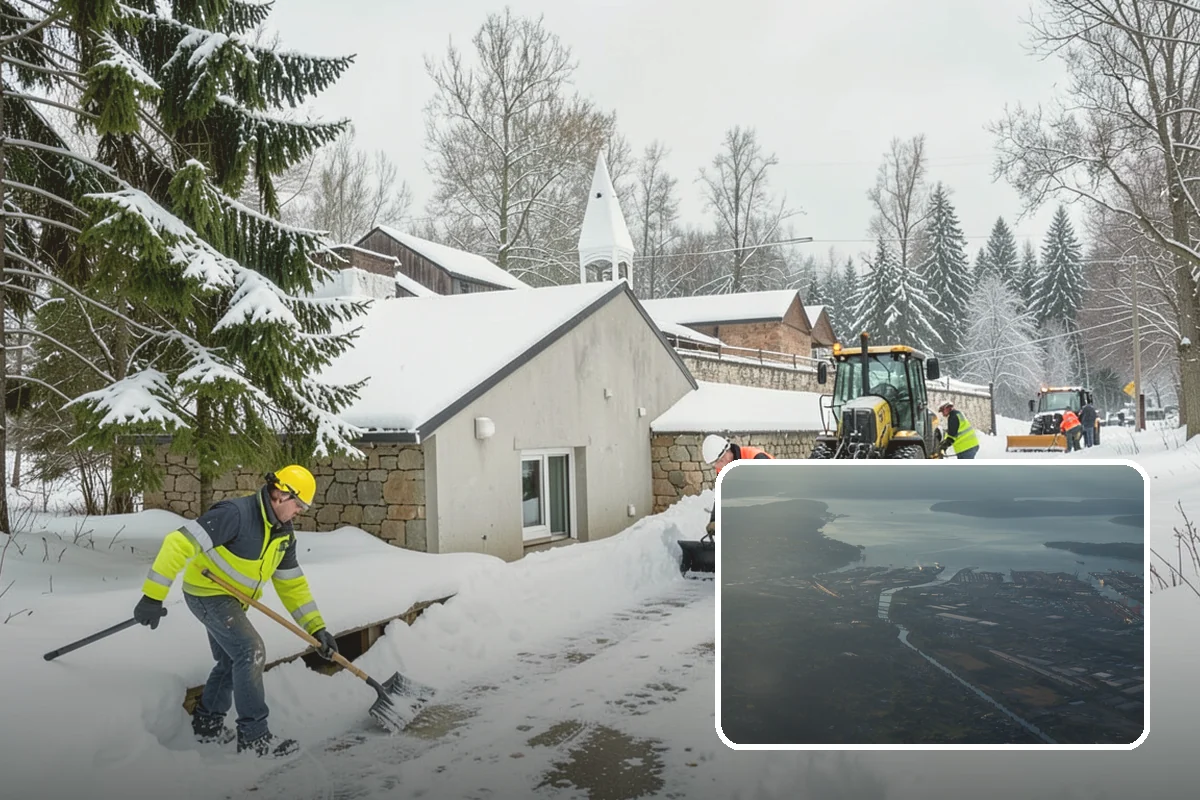 Duplex Snow Removal in Fife, Pierce County, WA - Balanced clearing for both units