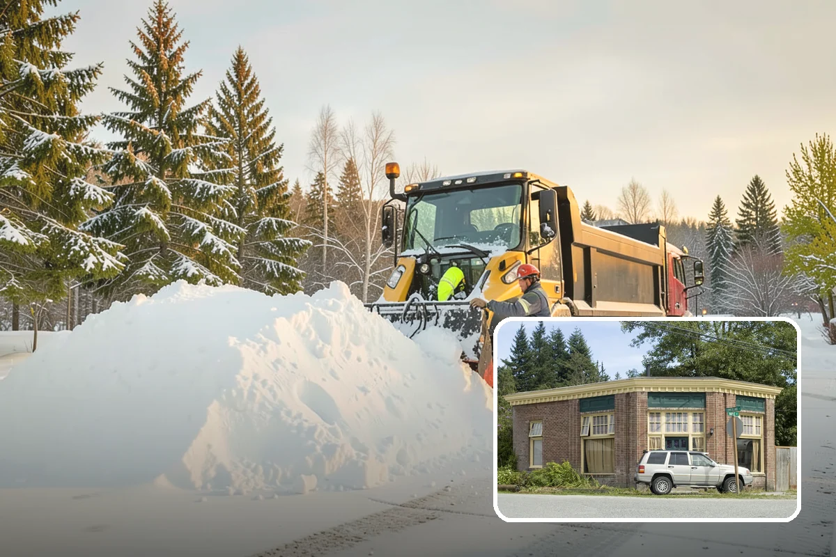 Duplex Snow Removal in Hamilton, Skagit County, WA - Balanced clearing for both units