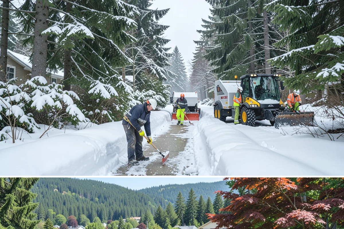 Duplex Snow Removal in Index, Snohomish County, WA - Duplex service follows the region's snow season, concentrated from December through February.