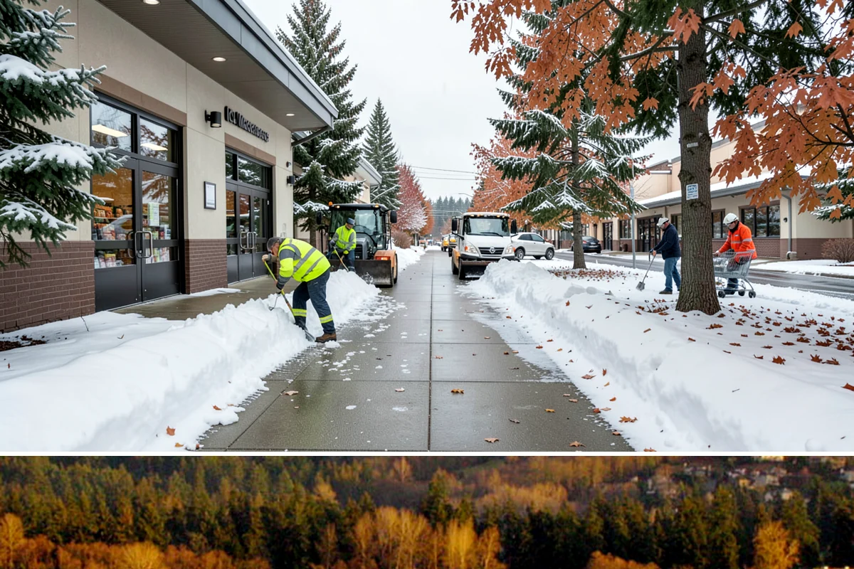Duplex Snow Removal in Kenmore, King County, WA - Duplex service follows the region's snow season, concentrated from December through February.