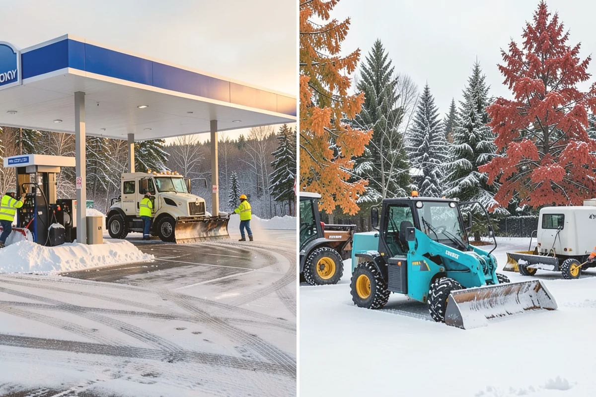 Duplex Snow Removal in Langley, Island County, WA - Confirm shared and separate areas for each side