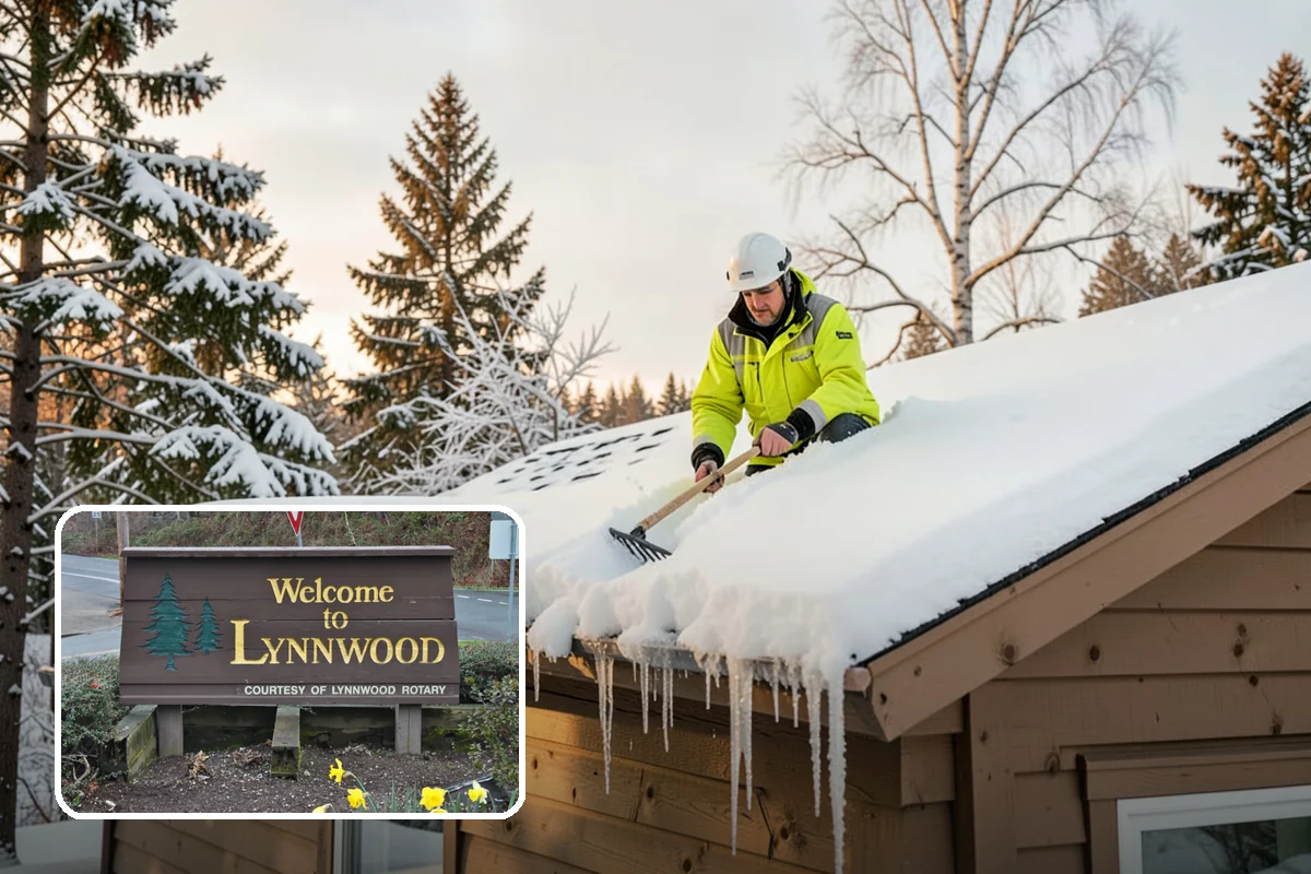 Duplex Snow Removal in Lynnwood, Snohomish County, WA - Balanced clearing for both units