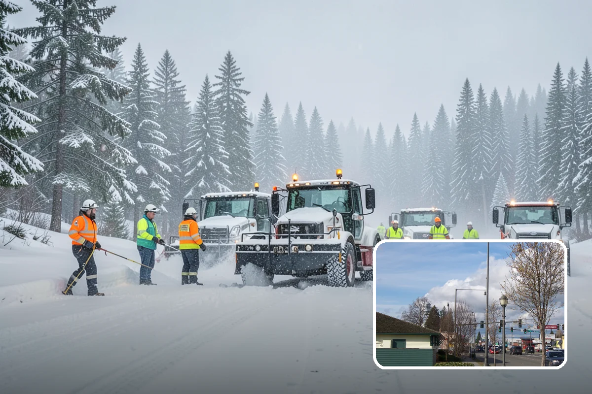 Duplex Snow Removal in Marysville, Snohomish County, WA - Balanced clearing for both units