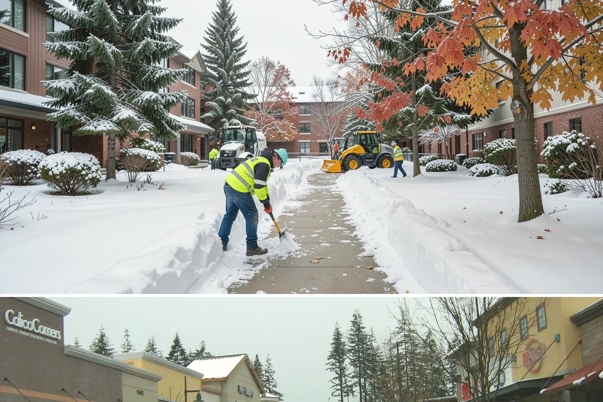 Duplex Snow Removal in Mill Creek, Snohomish County, WA - Duplex service follows the region's snow season, concentrated from December through February.