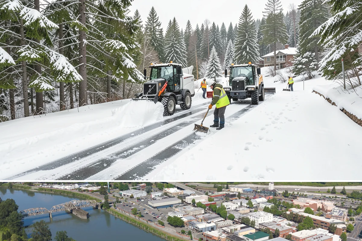 Duplex Snow Removal in Mount Vernon, Skagit County, WA - Duplex service follows the region's snow season, concentrated from December through February.