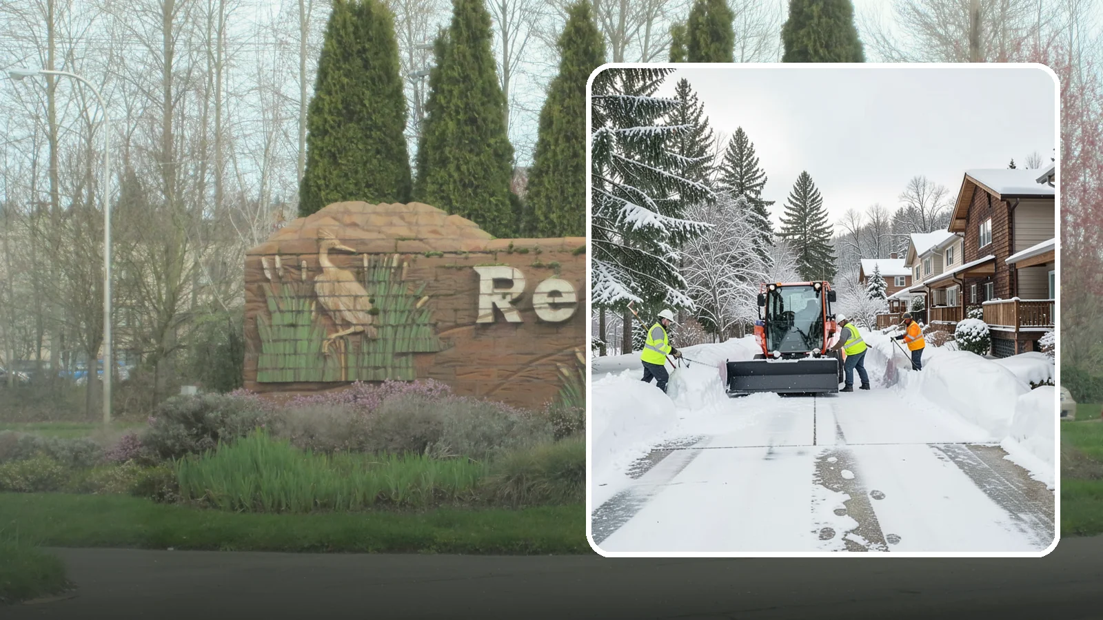 Duplex Snow Removal in Renton, King County, WA - We clear both sides of duplex properties, keeping shared drives and separate entries safe for all occupants.