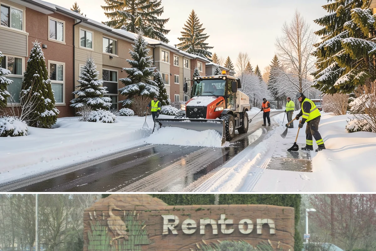 Duplex Snow Removal in Renton, King County, WA - Duplex service follows the region's snow season, concentrated from December through February.