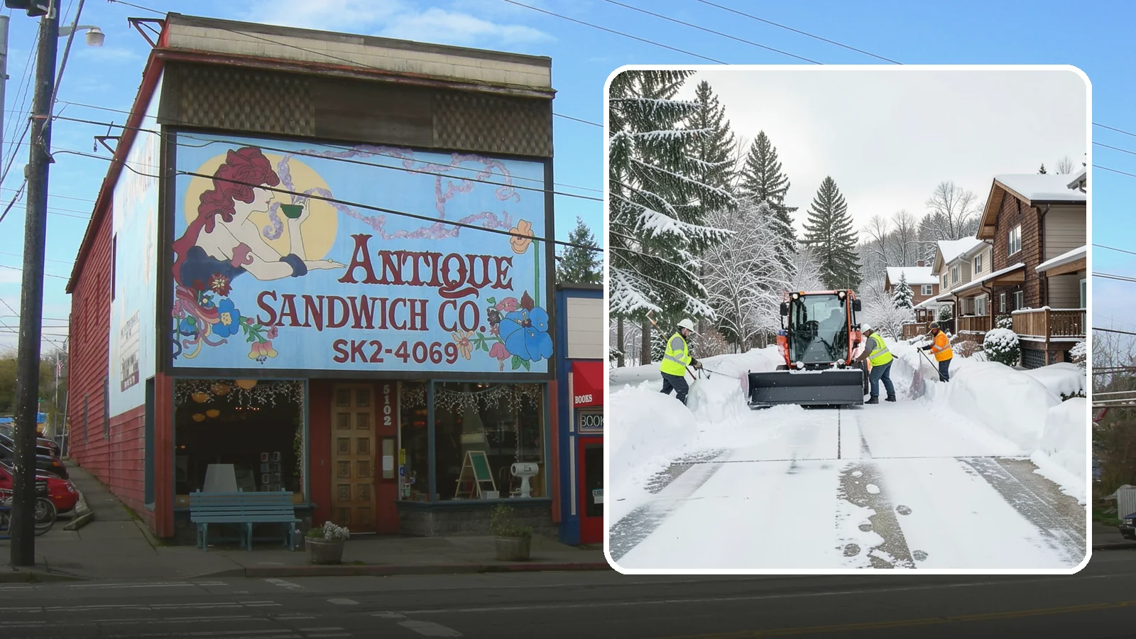 Duplex Snow Removal in Ruston, Pierce County, WA - We clear both sides of duplex properties, keeping shared drives and separate entries safe for all occupants.
