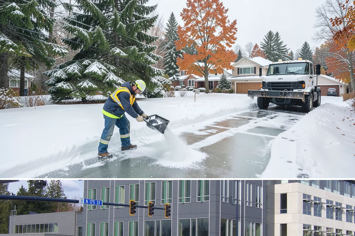 Duplex Snow Removal in Shoreline, King County, WA - Duplex service follows the region's snow season, concentrated from December through February.