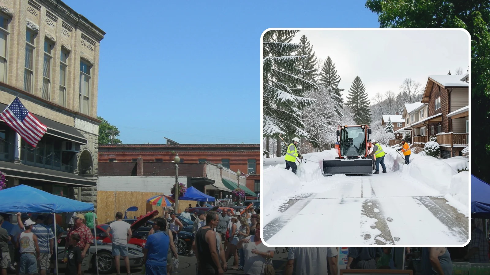 Duplex Snow Removal in Snohomish, Snohomish County, WA - We clear both sides of duplex properties, keeping shared drives and separate entries safe for all occupants.