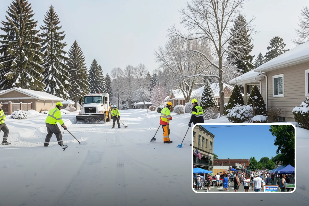Duplex Snow Removal in Snohomish, Snohomish County, WA - Balanced clearing for both units