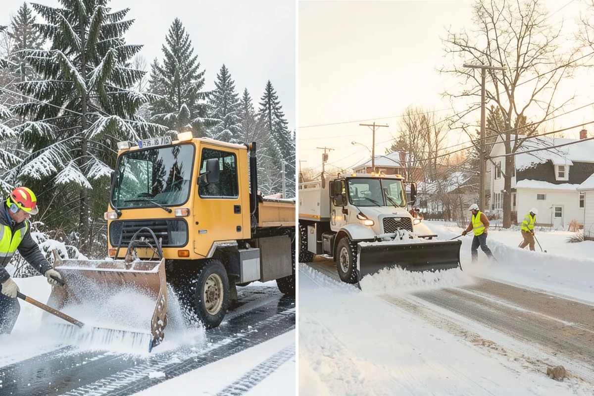 Duplex Snow Removal in Snohomish, Snohomish County, WA - Confirm shared and separate areas for each side
