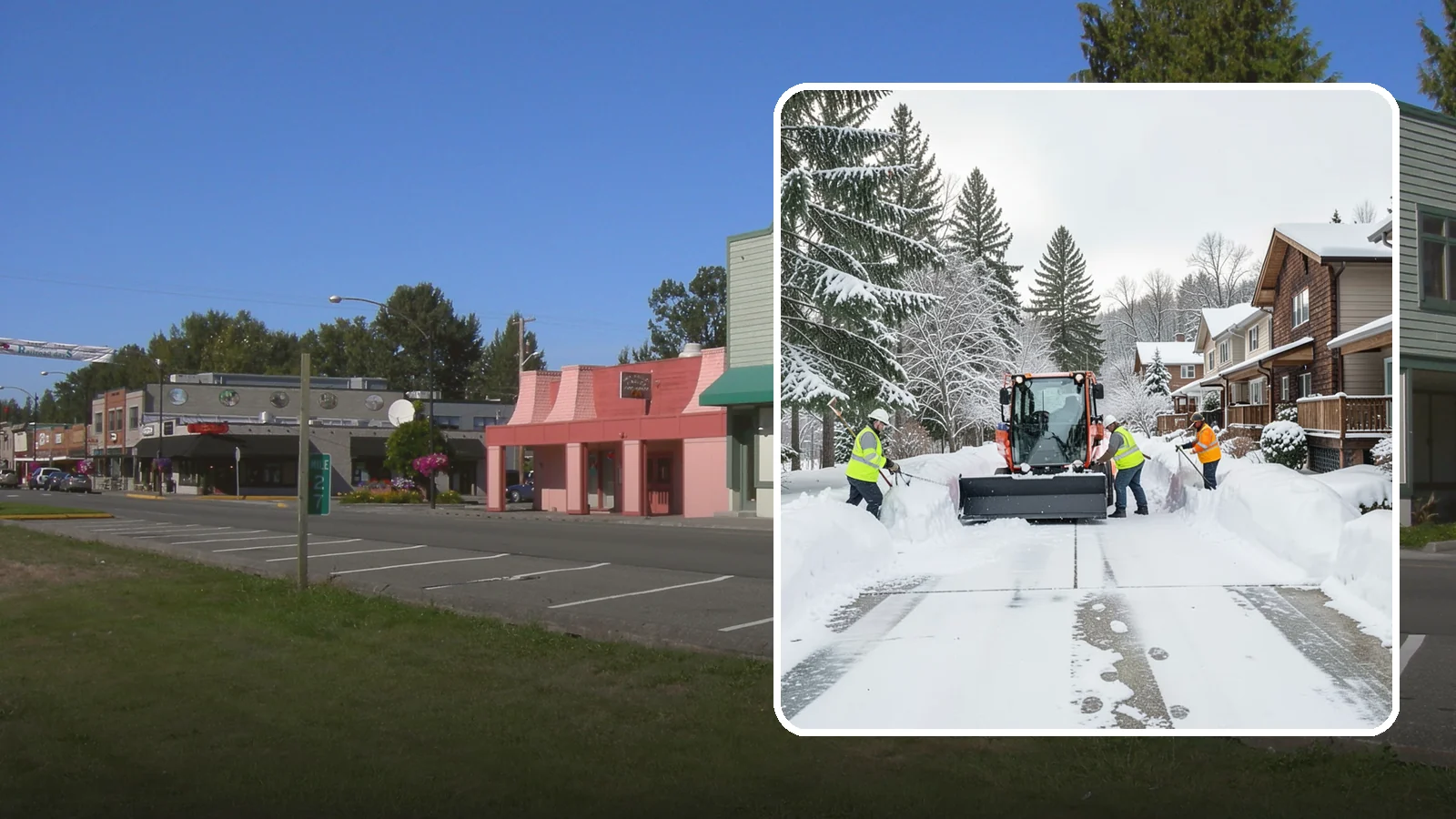 Duplex Snow Removal in Snoqualmie, King County, WA - We clear both sides of duplex properties, keeping shared drives and separate entries safe for all occupants.