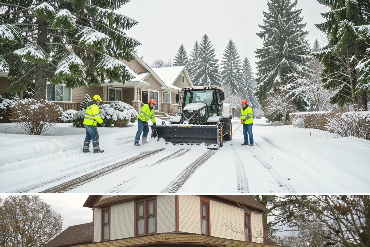 Duplex Snow Removal in Sumner, Pierce County, WA - Duplex service follows the region's snow season, concentrated from December through February.