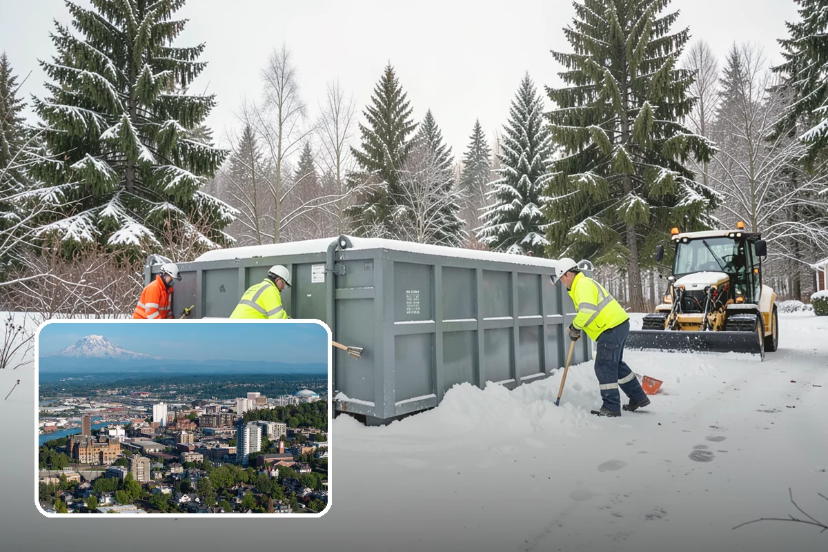 Duplex Snow Removal in Tacoma, Pierce County, WA - Balanced clearing for both units
