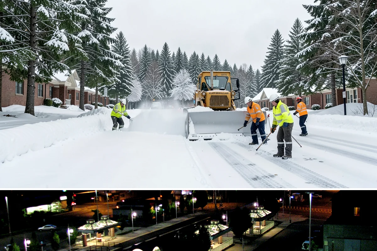 Early Morning Snow Removal in Auburn, King County, WA - Early-morning clearing is most requested through the frost-prone stretch from late December into February.