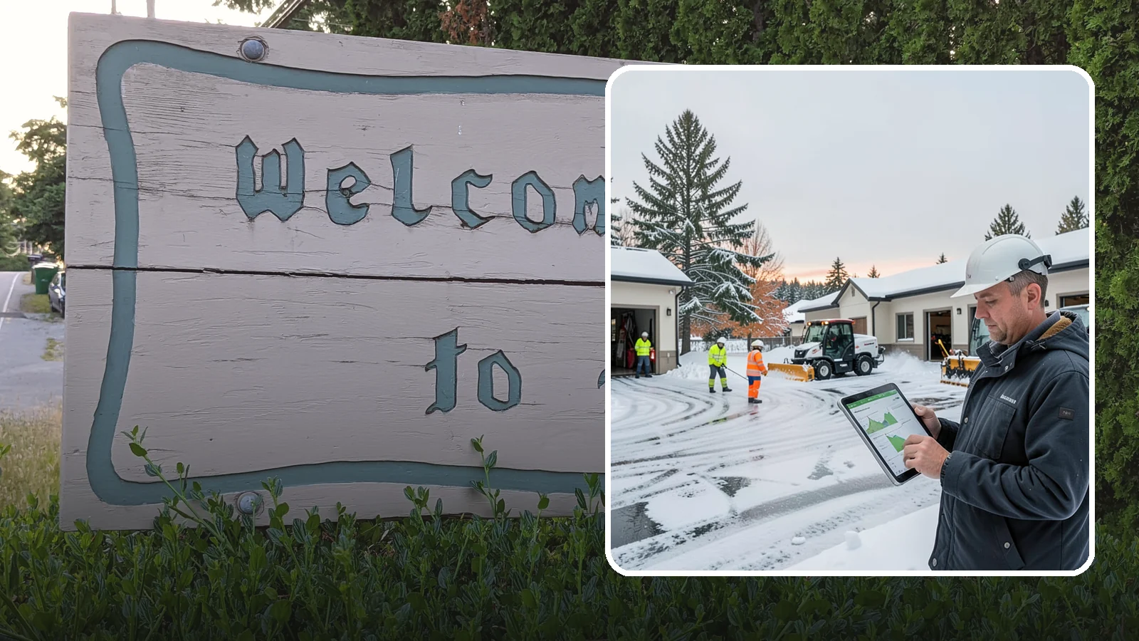 Early Morning Snow Removal in Brier, Snohomish County, WA - Pre-dawn service that clears overnight accumulation and refreeze just ahead of your opening rush.