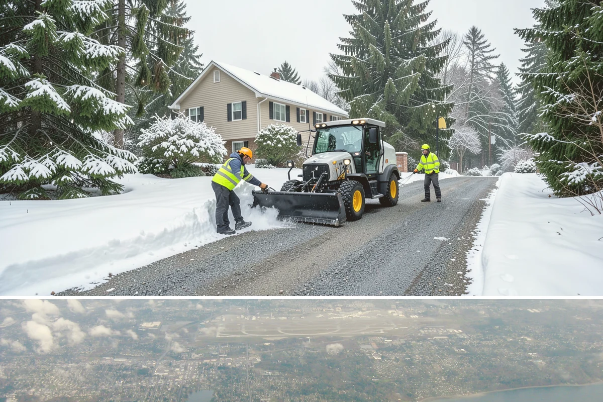 Early Morning Snow Removal in Burien, King County, WA - Early-morning clearing is most requested through the frost-prone stretch from late December into February.