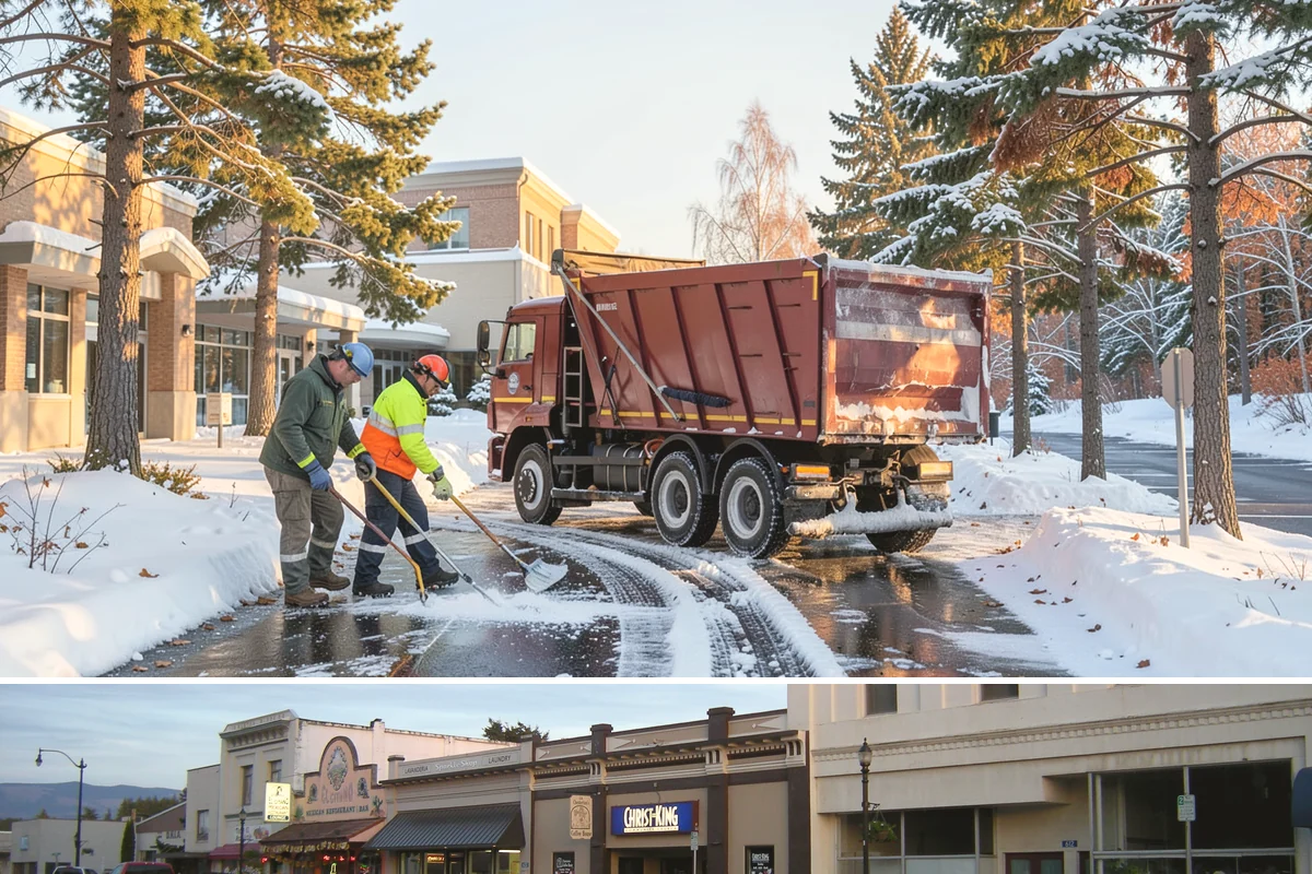 Early Morning Snow Removal in Burlington, Skagit County, WA - Early-morning clearing is most requested through the frost-prone stretch from late December into February.