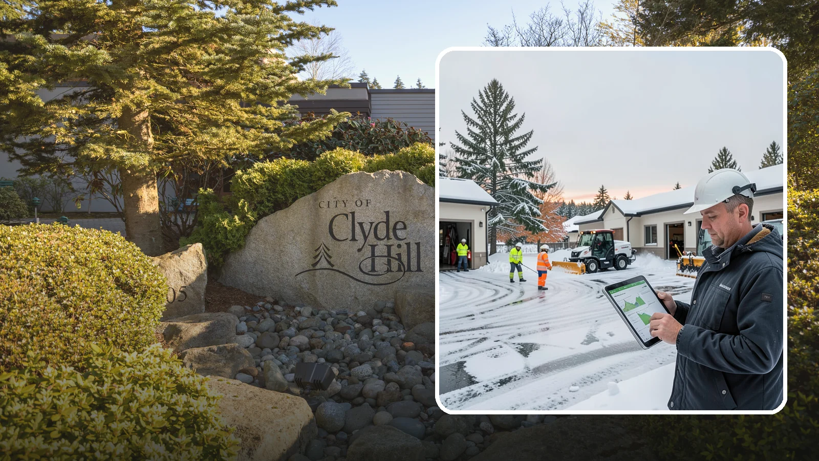 Early Morning Snow Removal in Clyde Hill, King County, WA - Pre-dawn service that clears overnight accumulation and refreeze just ahead of your opening rush.