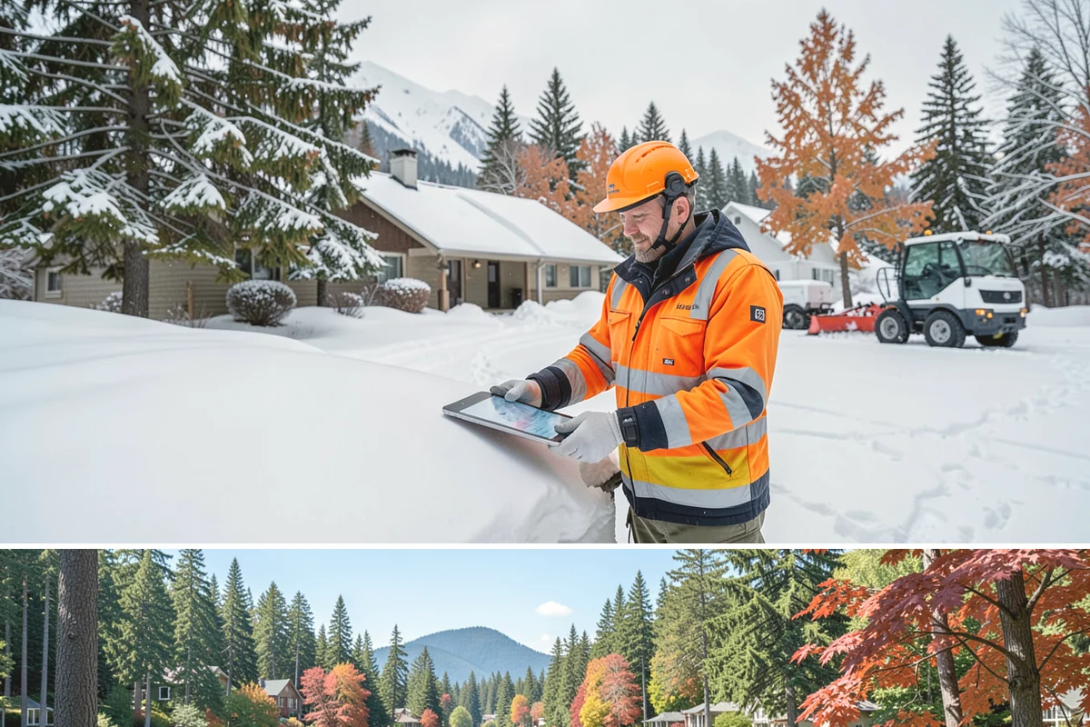 Early Morning Snow Removal in Covington, King County, WA - Early-morning clearing is most requested through the frost-prone stretch from late December into February.
