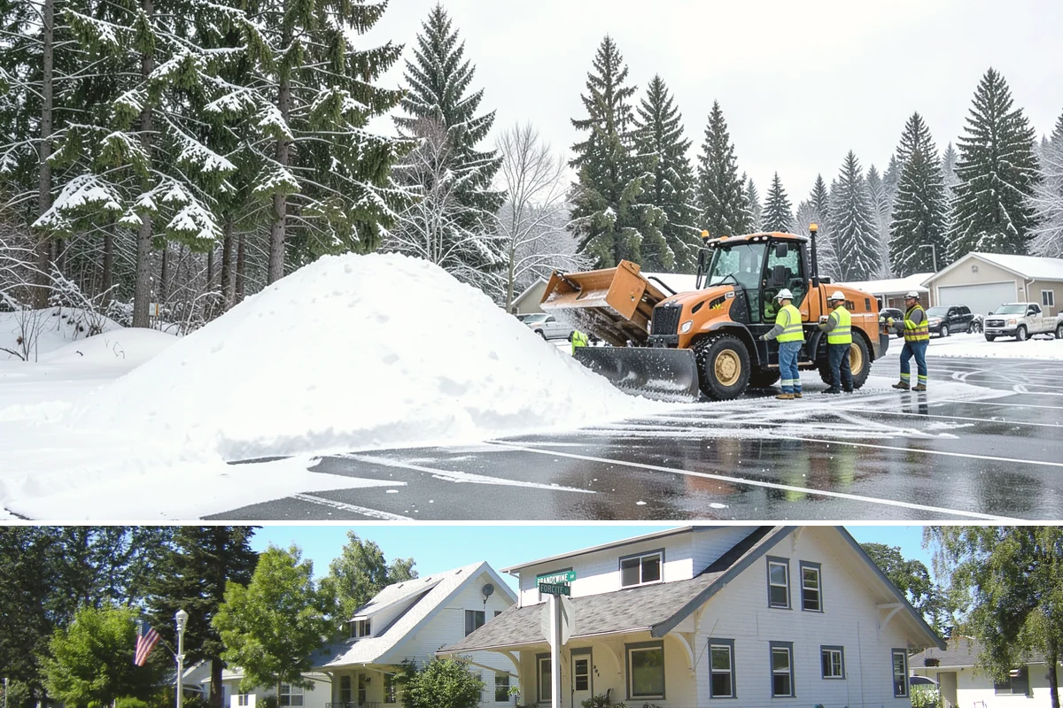 Early Morning Snow Removal in DuPont, Pierce County, WA - Early-morning clearing is most requested through the frost-prone stretch from late December into February.